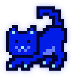 MoonCat #16722 (0x00039ba7fe)