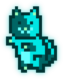 MoonCat #2599 (0x000e4dd4d3)