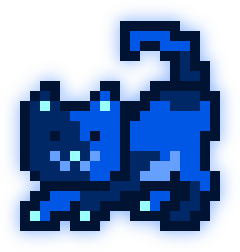 MoonCat #24251 (0x000f6da3fb)