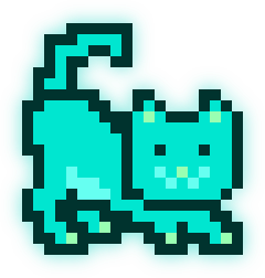 MoonCat #17498 (0x00435fe2d6)