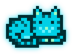 MoonCat #17595 (0x00450dd4e9)