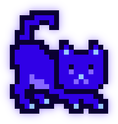 MoonCat #15172 (0x00639a7fff)