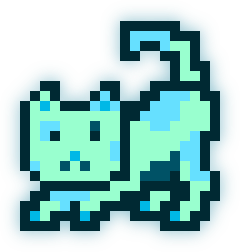 MoonCat #13089 (0x009b7bb7c6)