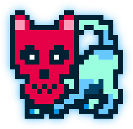 MoonCat #6604 (0x009f33b3fa)