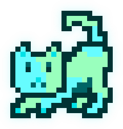 MoonCat #13941 (0x009fc9f9fa)