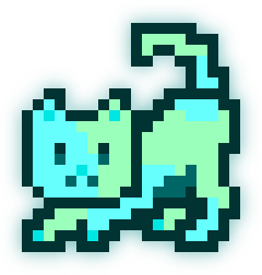 MoonCat #14545 (0x00af60b3b2)