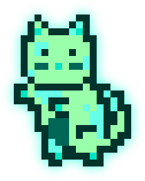 MoonCat #16045 (0x00ba3cffe1)