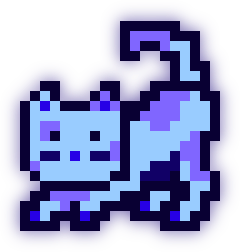 MoonCat #3728 (0x00bb5e50a2)