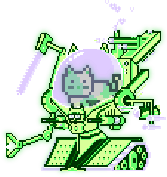 MoonCat #15704 (0x00bc26da2e)