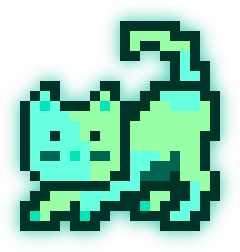 MoonCat #8477 (0x00bf0fc09b)