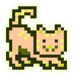 MoonCat #6973 (0x00c7e2f667)