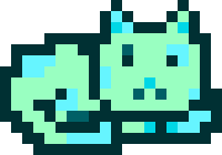 MoonCat #1199 (0x00d940f3ff)