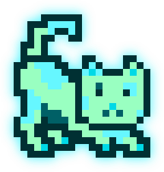 MoonCat #6239 (0x00db21f2fe)