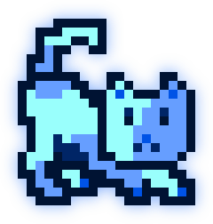 MoonCat #3878 (0x00df77a7fb)