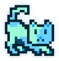 MoonCat #11111 (0x00df9dc9dc)