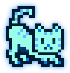 MoonCat #13406 (0x00e71e91f6)