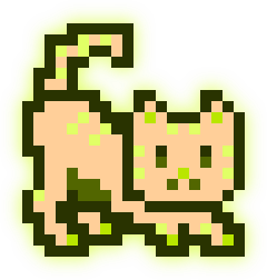 MoonCat #13374 (0x00e7d7fe37)