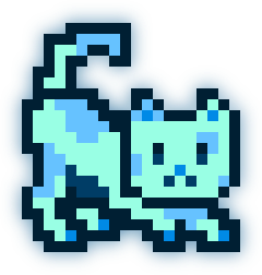 MoonCat #9438 (0x00eb4581a9)