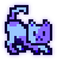 MoonCat #24400 (0x00efa68efa)