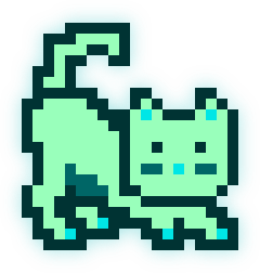 MoonCat #20994 (0x00f399e2e2)