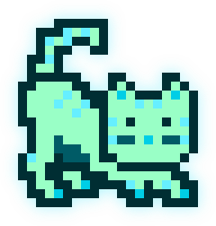 MoonCat #10069 (0x00f7a6f4fd)