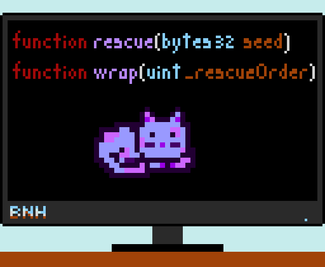 MoonCat #2765 (0x00f9460467)