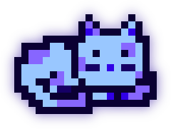 MoonCat #8586 (0x00f97561be)