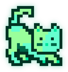 MoonCat #11518 (0x00ff8bd7bf)