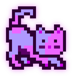 MoonCat #16574 (0x00ffe785f4)